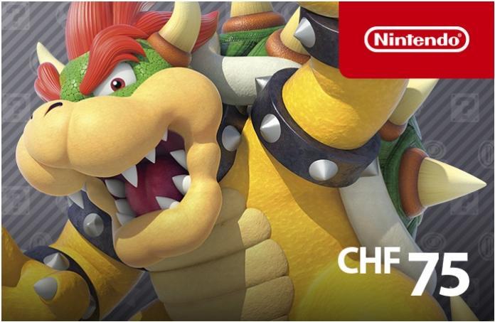 Nintendo eShop (75 CHF)