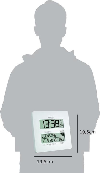 Actual product image TFA Wall Clock (19.50 cm)