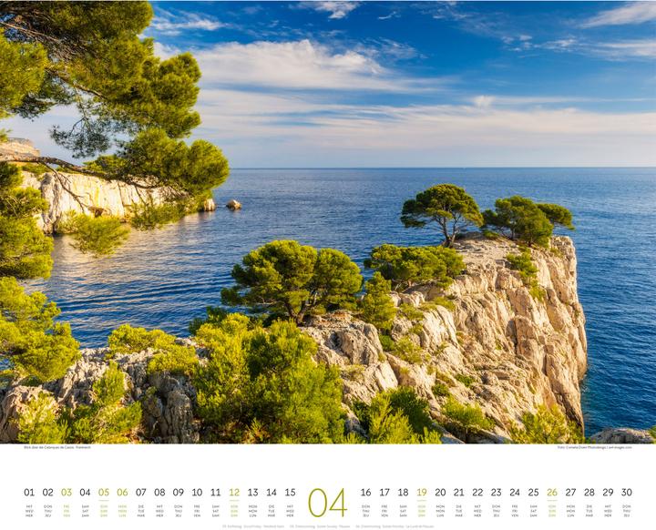 Produktbild Wasser Kalender 2026 (54 x 48 cm, Harter Einband, Deutsch, Französisch, Englisch)