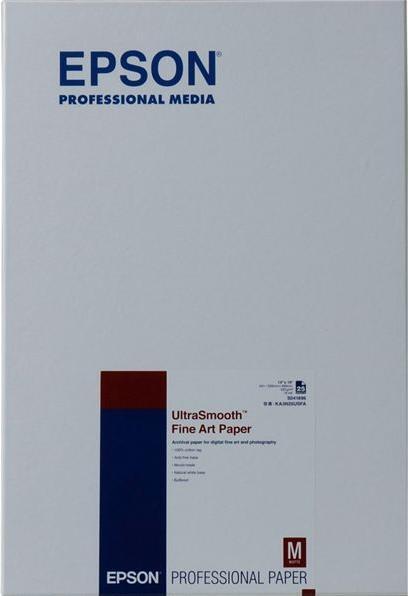 Actual product image Epson Ultrasmooth Fine Art Paper A3+ (325 g/m², A3+, 25 x)