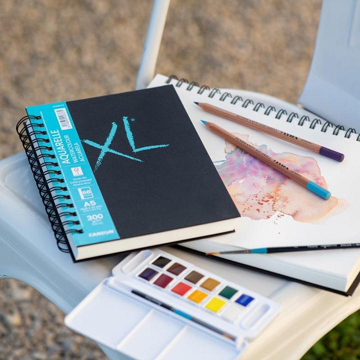 Produktbild Canson Book Aquarelle (A5, Blanko, Weicher Einband)