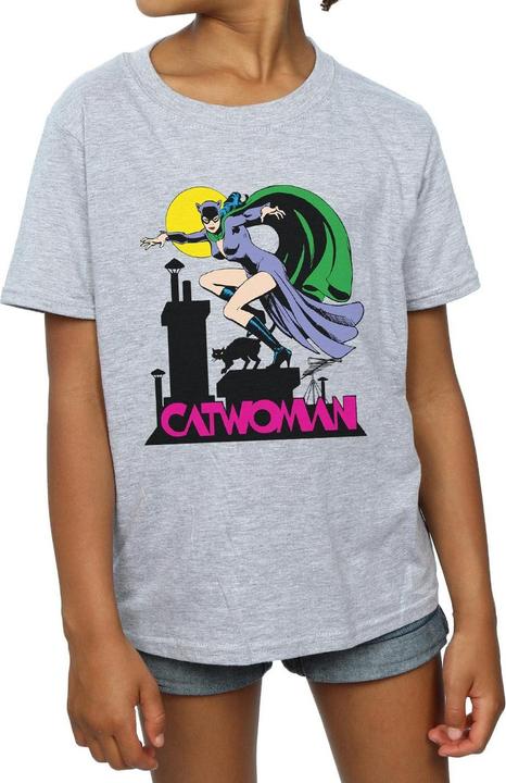 Immagine prodotto Catwoman Text Logo Maglietta Ragazze (128)