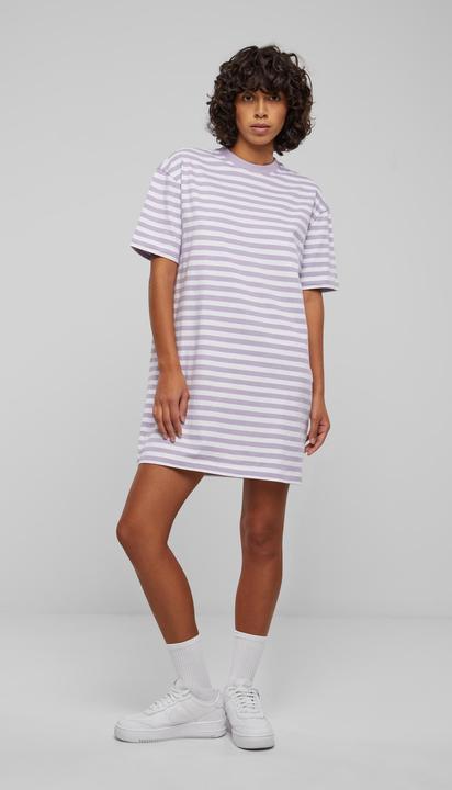 Actual product image Urban Classics Ladies Oversized Striped Tee Dress - 142655 (4XL)