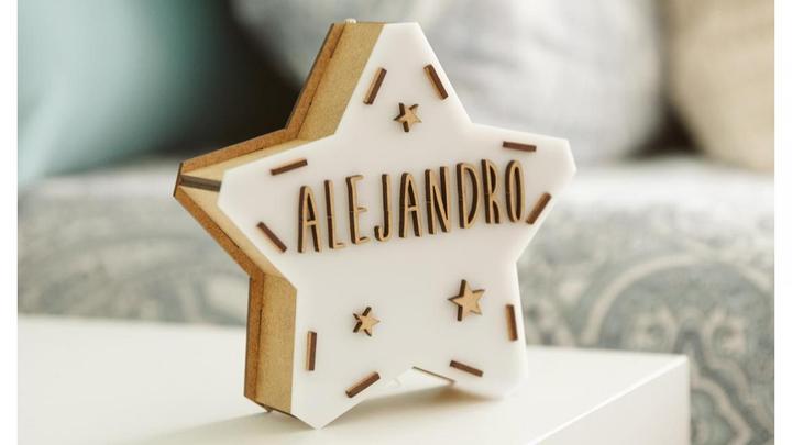 Immagine prodotto Vintiun Lampada a stella Mini personalizzabile