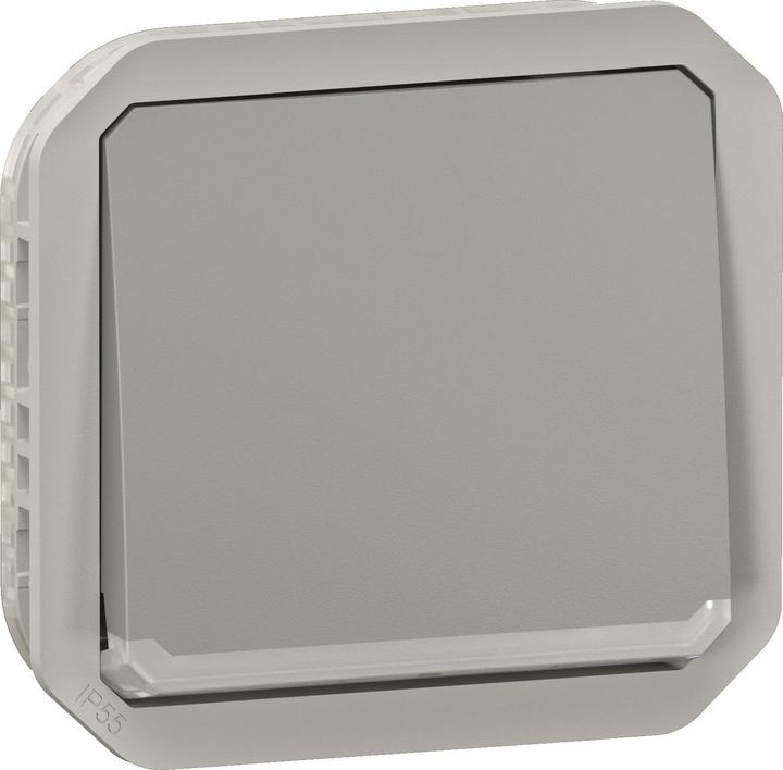 Image du produit Legrand Plexo New insert, commutateur 1-fois en saillie pour locaux humides avec fonction de contrôle