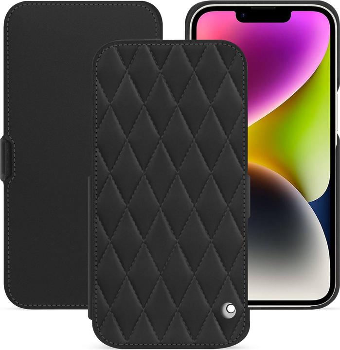 Actual product image Noreve Horizontal leather flap shell (Apple iPhone 15 Plus)