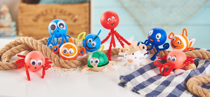 Actual product image VBS Styrofoam ball, Ø 12 cm, 10 pieces