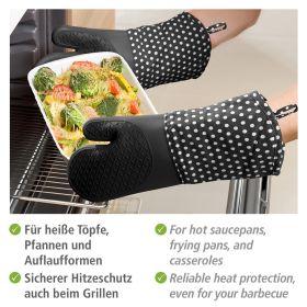 Image du produit Wenko gants de cuisine (60% coton, 40% polyester, Silicone)