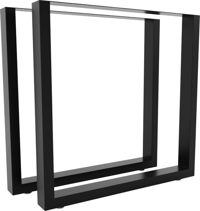 CLP 2x Table legs Velden 80 cm stainless steel