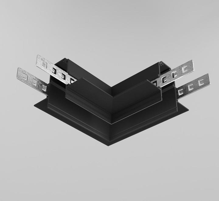 Produktbild Maytoni Schienenzubehör Magnet-Schinensystem EXILITY 48V Schienensystemkomponente vertikal Schwarz 1