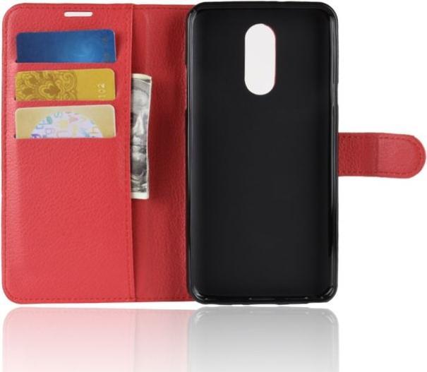 Actual product image MU Classic Litchi Leather Bookcover Series (LG Stylo 4, LG Q Stylus)