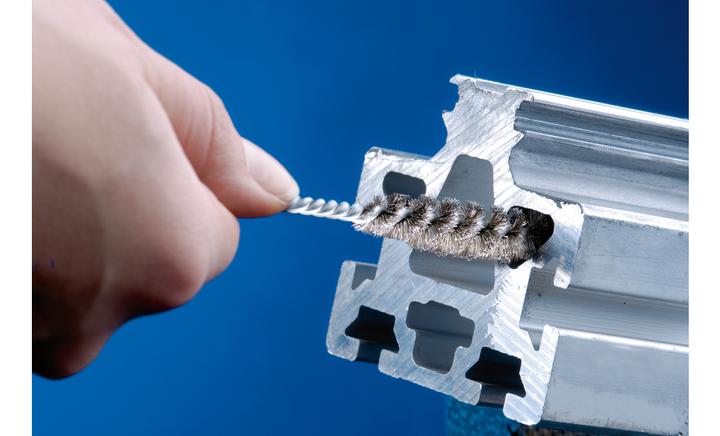 Immagine prodotto Pferd Spazzola interna IBU Ø10x100mm con occhiello in filo di acciaio inox-Ø0,15