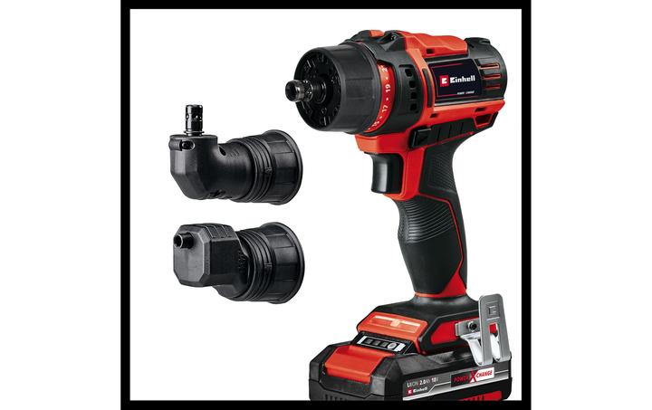 Image du produit Einhell TE-CD 18/45 3X-Li +22 1x 2,0Ah Perceuse-visseuse sans fil (Fonctionnement sur batterie)