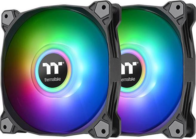 Actual product image Thermaltake Pure Duo 12 ARGB Black (120 mm, 2 x)