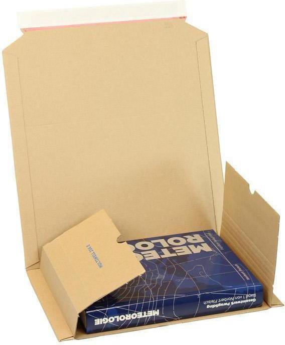 Actual product image Transpak Media packaging Multiwell dimensions 270x185x20-60mm B5 brown SK closure suitable for B5 (25 x)