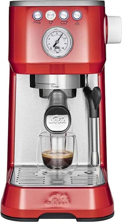 Actual product image Solis Barista Perfetta Plus 1016 portafilter machine red 980.19