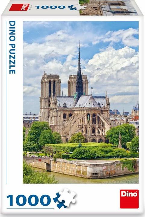 Actual product image Dino 1000 pcs. - Cathedral of Notre-Dame de Paris (Cathédrale Notre-Dame de Paris) (1000 pieces)