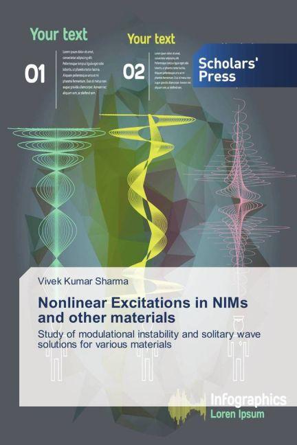 Produktbild Nonlinear Excitations in NIMs and other materials (Deutsch, Vivek Kumar Sharma, 2015)