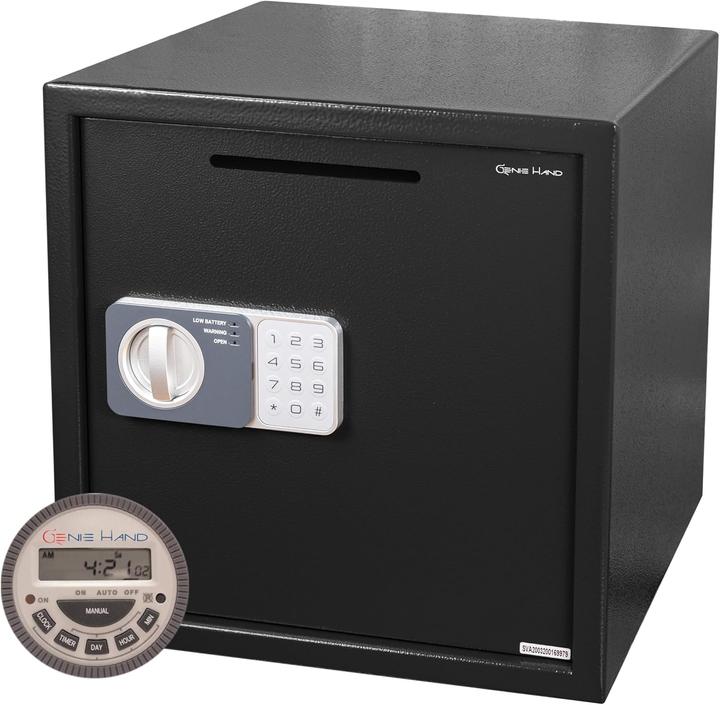 Image du produit Genie Hand Tresor mit Zeitschloss (52 l)