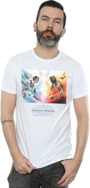Produktbild Star Wars The Rise Of Skywalker Battle Poster TShirt (XL)