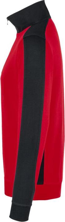 Produktbild Hakro Zip-Sweatshirt Contrast Performance rot/anthr. 5XL (5XL)