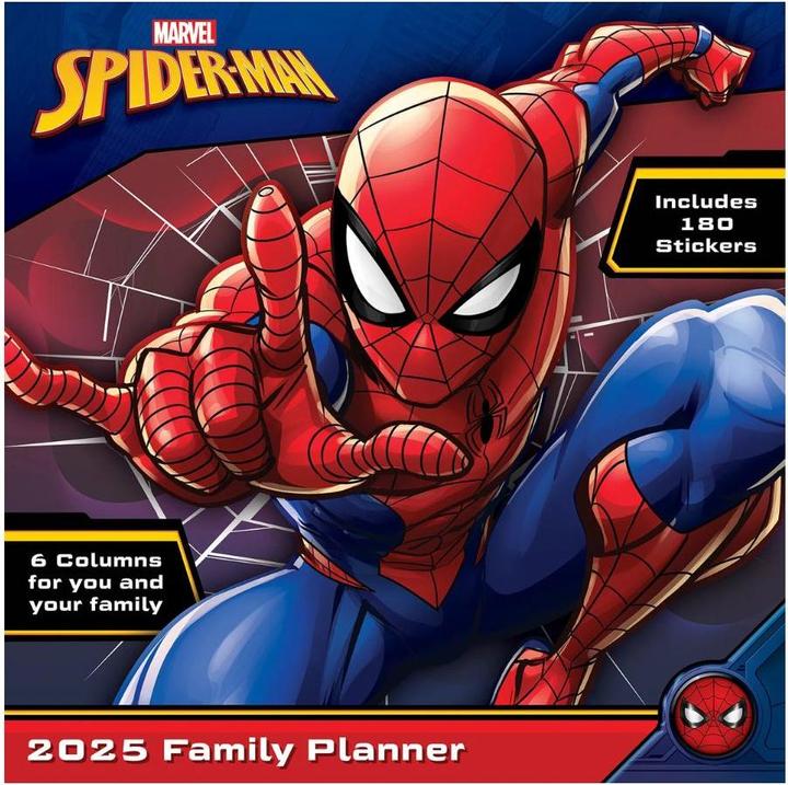 Immagine prodotto Agenda per la famiglia Spider-Man 2025 30X30 (30 x 30 cm, Tedesco)