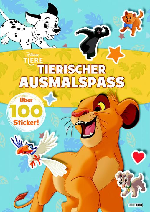 Actual product image Panini Disney Animals: Animal colouring fun