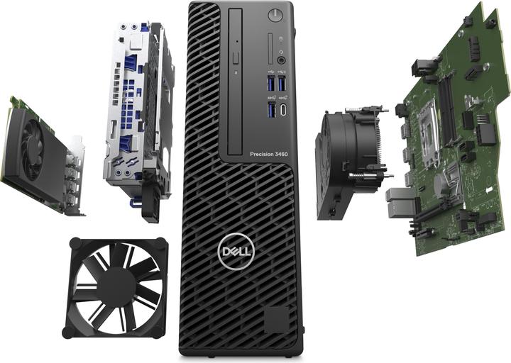 Produktbild Dell Precision 3460 SFF (Intel Core i7-13700, 16 GB, 512 GB)