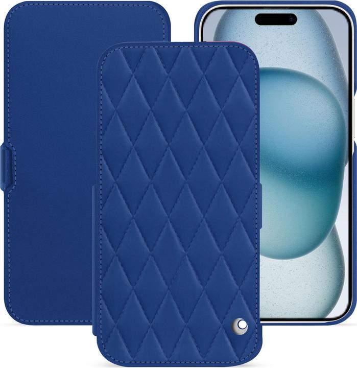 Bleu océan - Couture ( Nappa - Pantone #15458a)