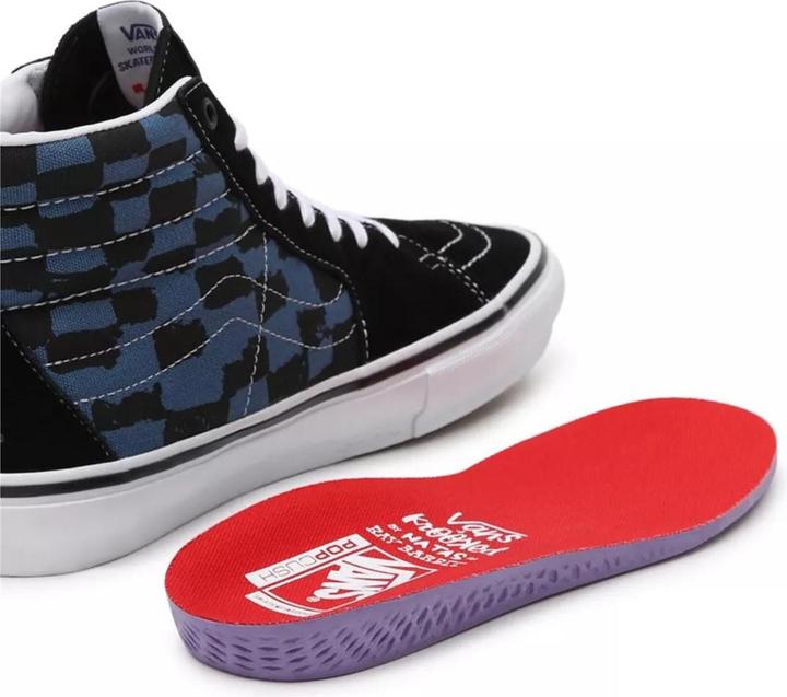 Actual product image Vans Krooked By Natas for Ray SkateSkate Sk8-Hi (41)