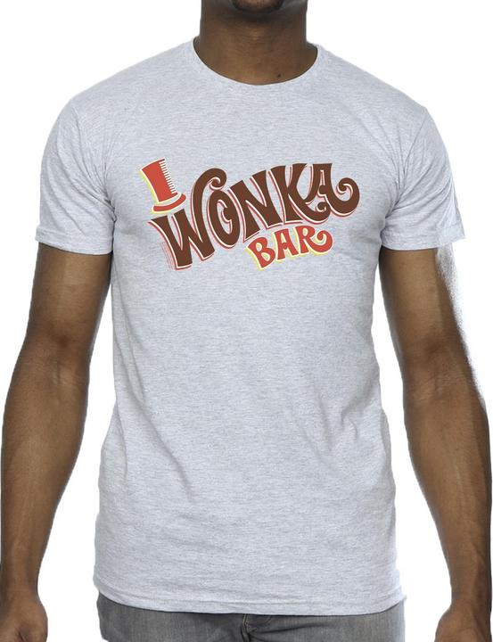 Immagine prodotto Willy Wonka & the Chocolate Factory Bar Logo Maglietta Uomo (XXL)