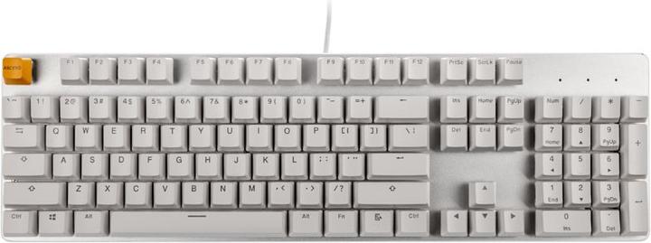 Produktbild Glorious PC Gaming Race PC Gaming Race GMMK Full Size White Ice Edition - Gateron-Brown, USA-Layout (US, Kabelgebunden)