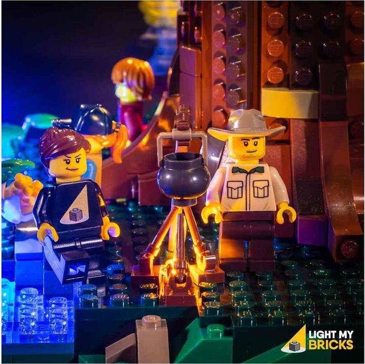 Actual product image Light my bricks LED light set for LEGO tree house