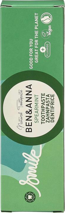 Image du produit Ben & Anna BEN&ANNA Natural Toothpaste naturalna pasta do zębów Spearmint 75ml (75 ml)