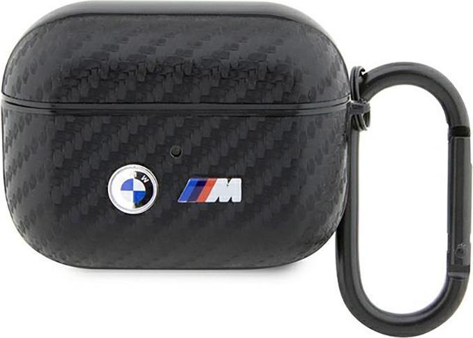 Produktbild BMW BMAPWMPUCA2 AirPods Pro cover czarny/black Carbon Double Metal Logo (Kopfhörer Tasche)