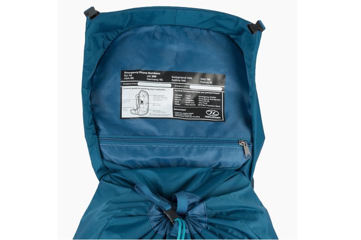Actual product image Highlander Ben Nevis Backpack 52L Women's pertol (52 l)