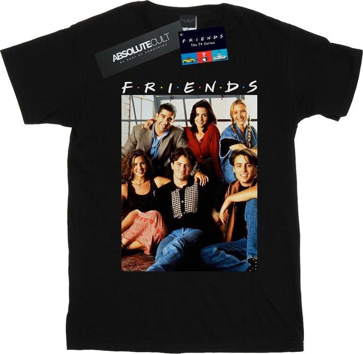 Actual product image Friends Mens Group Photo Window T-Shirt (XXL)