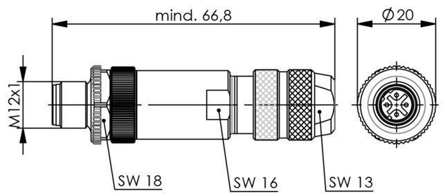 Image du produit Telegärtner STX M12x1
