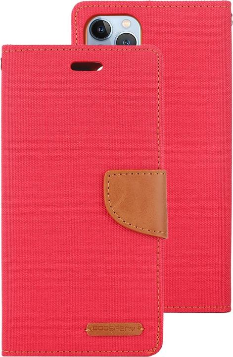 Actual product image iPhone 14 Pro Max - Canvas Fabric Case red (Apple iPhone 14 Pro Max)
