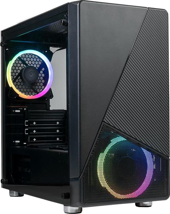 Actual product image Azza Noir 130 Gaming black (mATX)