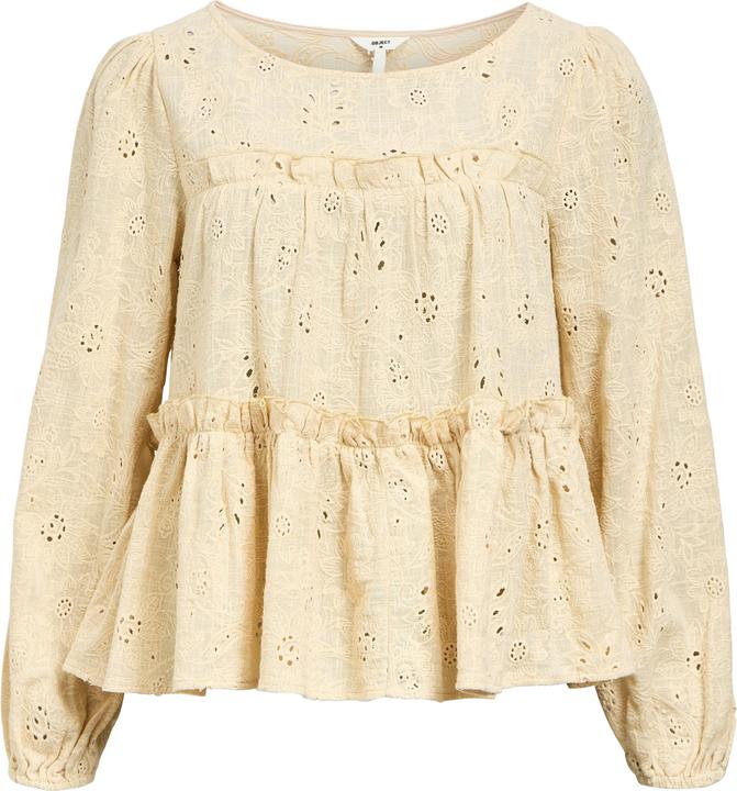 Object Broderie Anglaise Bluse