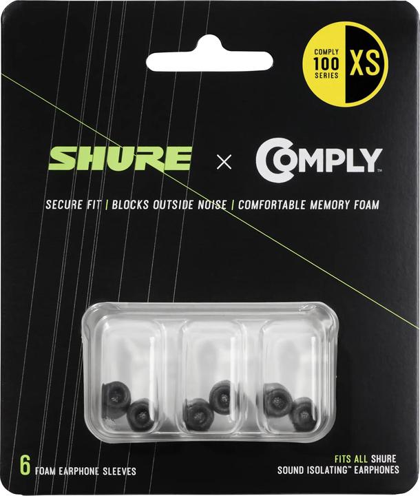 Immagine prodotto Shure Stampi per orecchie EACYF1-6XS 6 pezzi