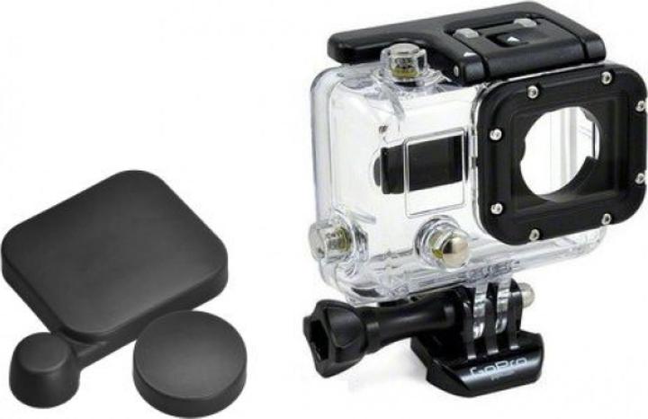 Actual product image PowerGuard Lens Cap/Cover for GoPro Hero 3/3+/4 with Dive Housing (GoPro Hero 3/3+/4)