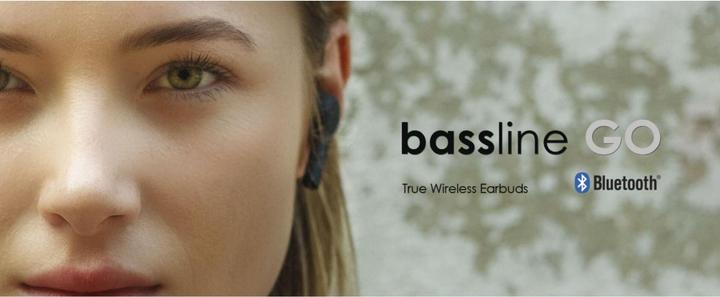 Produktbild Boompods Bassline GO Bluetooth® HiFi In Ear Kopfhörer In Ear Headset, Lautstärkeregler, schweissresistente... (NC, 7 h, Kabellos)