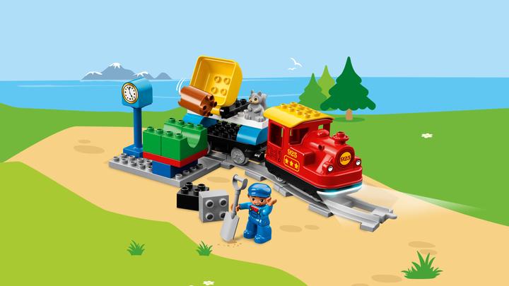 Productafbeelding LEGO Stoomspoorweg (10874)