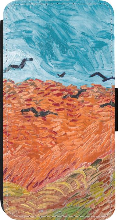 Produktbild PhoneLook Hülle Wallet schwarz Autumn 22 Van Gogh style (Apple iPhone 14 Pro)