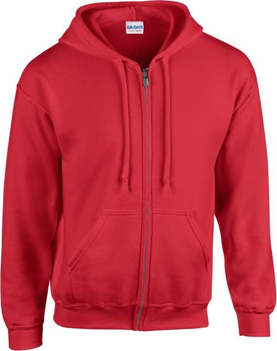 Produktbild Gildan Hoodie mit durchgehendem Reissverschluss (S)