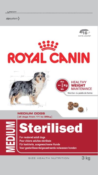 Actual product image Royal Canin Medium Sterilised (Adult, 1 pcs., 3000 g)