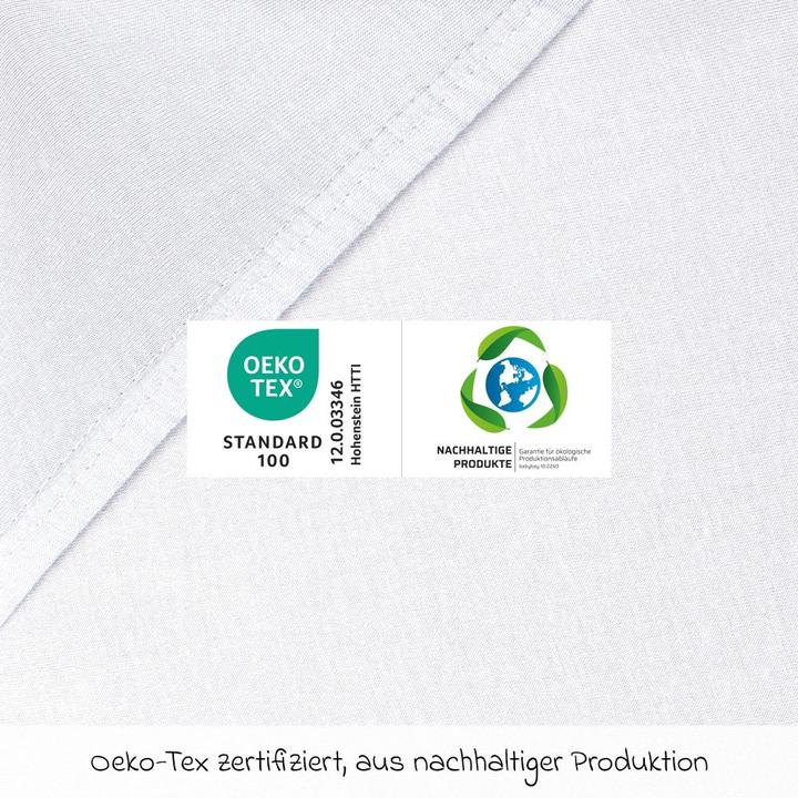 Actual product image Babybay Fitted sheet Fitted sheet 2-pack deluxe made of jersey for