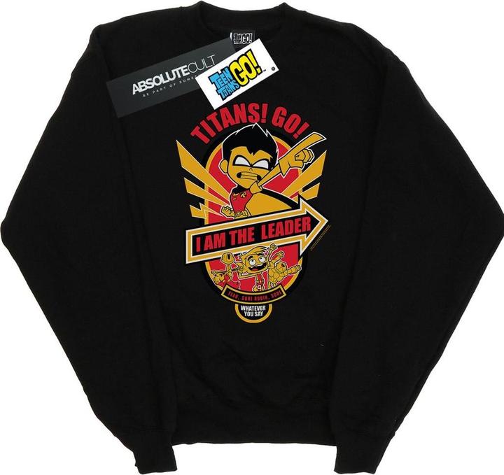 Teen Titans Go I Am The Leader Sweatshirt Jungen